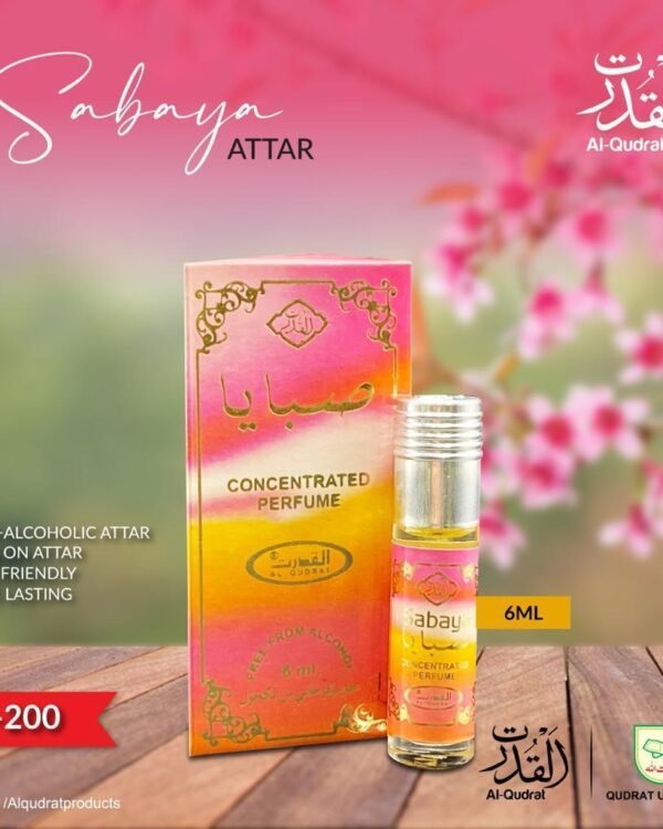 Attar Sabaya – Premium Floral & Citrus Attar Perfume Bottle